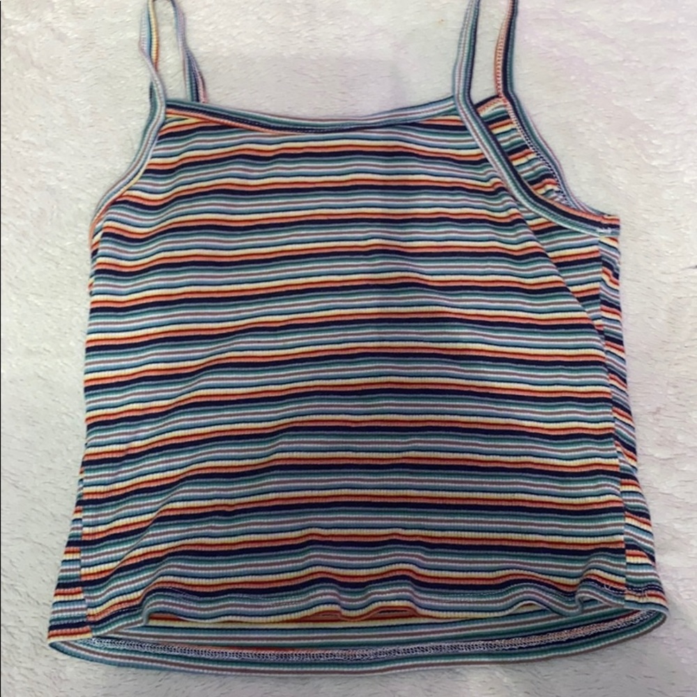 Striped tank top
